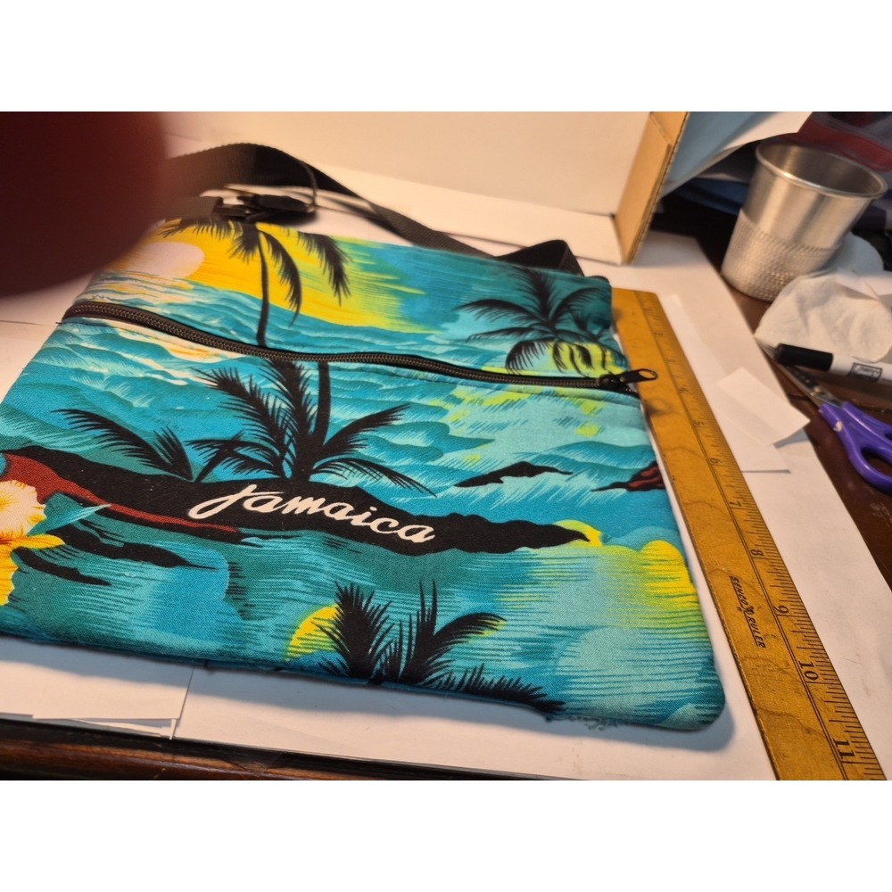 Jamaica Ocho Rios Tropical Handbag Shoulder Bag Women's Vintage 90s